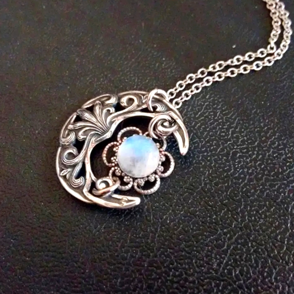Moon necklace.  NWT